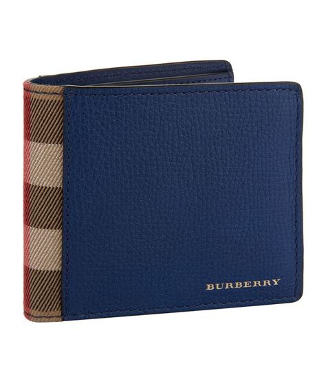 burberry powder blue wallet|Burberry wallet for men's.